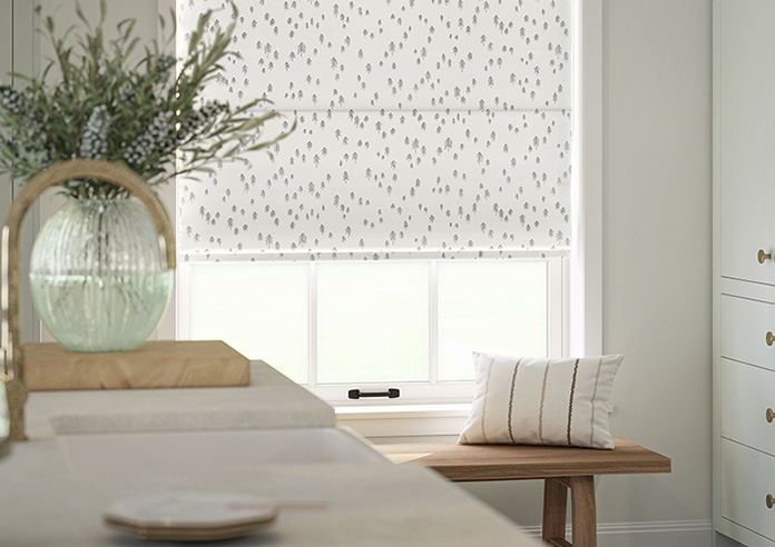 Norrland, Birch White - Twist&Fit Roman Blind - Image 5